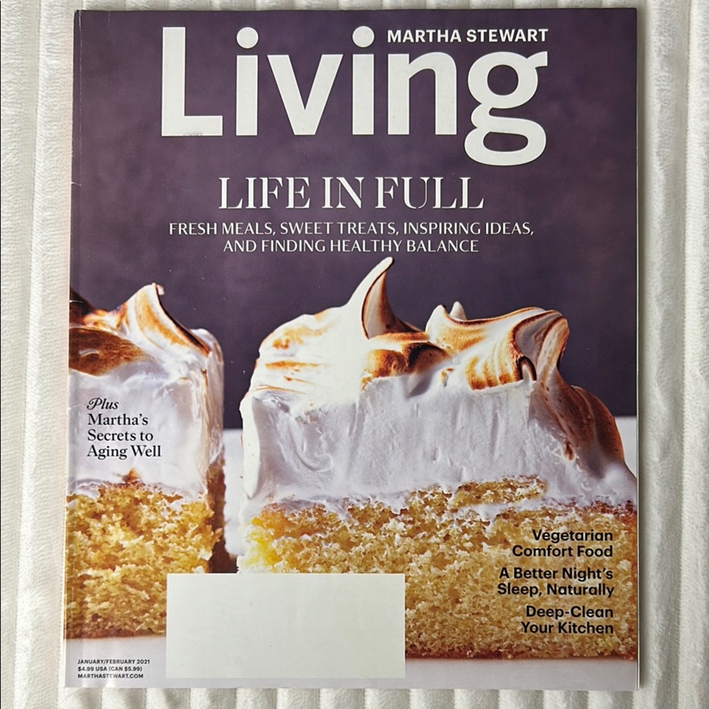 January / February 2021  Martha Stewart Living Magazine